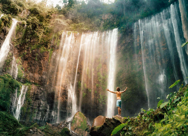 tumpak sewu waterfall